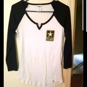 PINK vs US army shirt